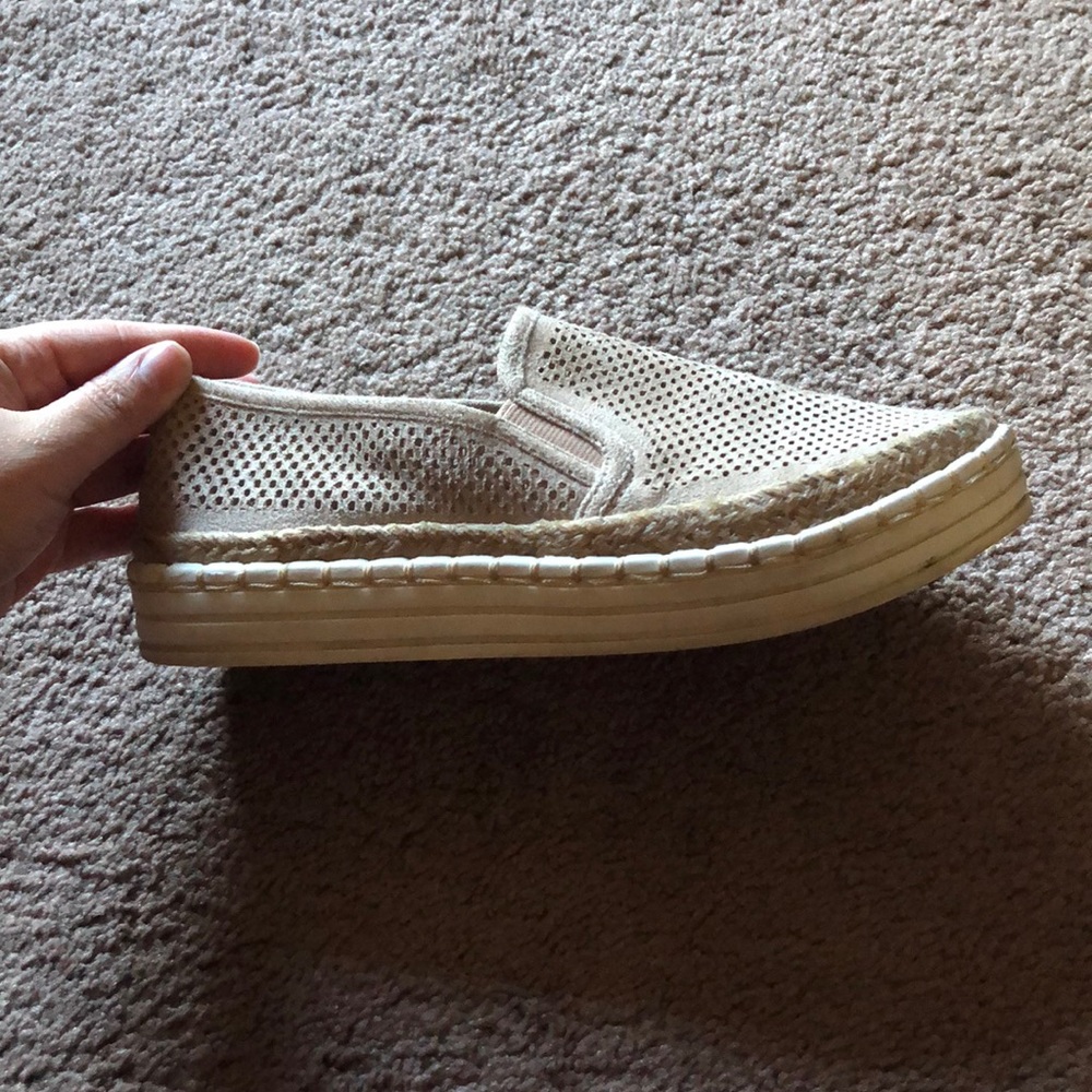 Boutique (Soda): Tan Slide on Sneakers - Picture 6 of 7